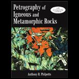 Petrography of Igneous and Metamorphic Rocks / With CD ROM