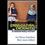 Cross Cultural Encounters in Modern World History With Access