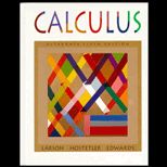 Calculus with Analytic Geometry, Alternate Edition