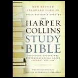 HarperCollins Study Bible   New Revised Standard   Student Edition