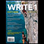 Write 1 Student Edition With Access