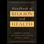 Handbook of Religion and Health