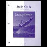 Financial and Managerial Accounting   Study Guide