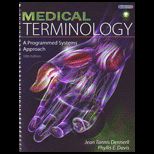 Medical Terminology  Programmed Systems Approach  With Audio CDs