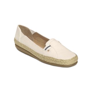 A2 BY AEROSOLES Solar Panel Slip On Shoes, Natural Fa, Womens