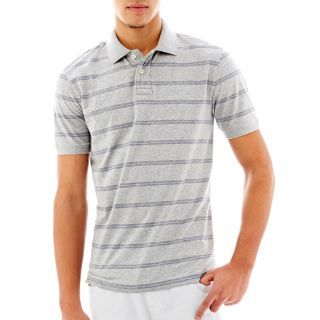 ARIZONA Jersey Stripe Polo Shirt, B, Mens