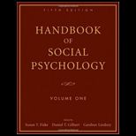 Handbook of Social Psychology, Volume 1