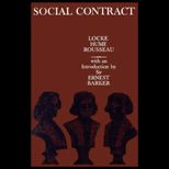 Social Contract  Essays by Locke, Hume and Rousseau