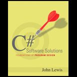 C# Software Solutions  Foundations of Program Design   With CD