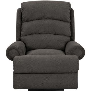 Norman Fabric Recliner, Belshire Pewter