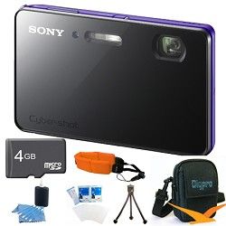 Sony DSC TX200V/V   18.2 MP Digital Camera Waterproof 3.3 OLED (Violet) Value B