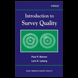 Introduction to Survey Quality