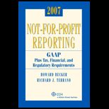 Not for Profit Reporting