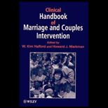 Clinical Handbook of Marriage and Couples