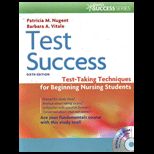 Test Success  Test Taking Techniques for Beginning Nursing Students   With Cd
