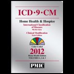 ICD 9 CM 2012 Home Health, Volume 1, 2 and 3   With CD