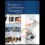 Security and Loss Prevention Management With Answer Sheet