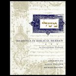 Readings in Biblical Hebrew  An Intermediate Textbook