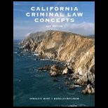California Criminal Law Concepts 2011