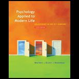 Psychology Applied to Modern Life   With Study Guide