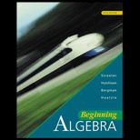 Beginning Algebra / With MAC CD ROM