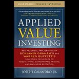 Applied Value Investing