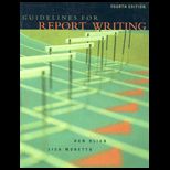 Guidlines for Report Writing, (Canadian)