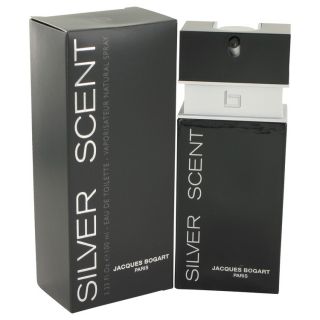 Silver Scent for Men by Jacques Bogart EDT Spray 3.4 oz