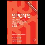 Spons Architects and Builders Price Book 2012
