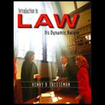 Introduction to Law  Its Dynamic Nature