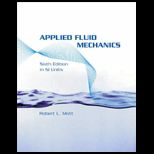 Applied Fluid Mechanics, Si Units   With CD