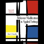 Behavior Modification in Applied Settings