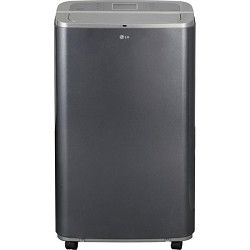 LG LP1311BXR 13,000 BTU Portable Air Conditioner w/ Remote   Black/Metallic Silv