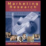 Marketing Research  A Practical Approach for the New Millennium  / With 3.5 Disk