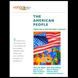 American People Creating a Nation and a Society, Combined Volume, VangoBooks