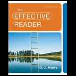 Effective Reader   With Laboratory Manual and Access