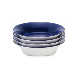 Rachael Ray Round & Square Set of 4 Soup Bowls