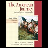 American Journey, Concise Volume 1 With Access