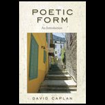 Poetic Form  Introduction