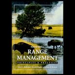 Range Management  Principles and Practice