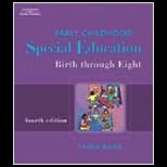 Early Childhood Special Education  Birth to Eight
