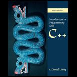 Introduction to Programming with C++, Brief   With CD