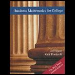 Business Mathematics for College   Wall Street Journal Edition