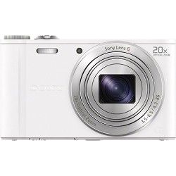 Sony DSC WX300/B White 18.2MP Digital Camera with 20x Opt. Image Stabilized Zoom