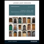 Ethical, Legal, and Professional Issues in Counseling (Looseleaf)