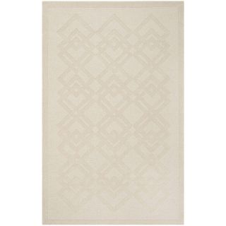 MarthaRugs Viewpoint Carved Rectangular Rug, Ivory