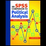SPSS Companion to Political Analysis   With CD