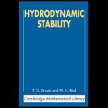 Hydrodynamic Stability