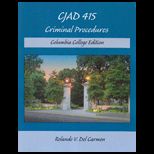 Criminal Procedure Law and Practice (Custom)