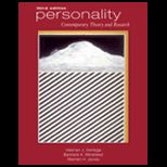 Personality  Contemporary Theory and Research